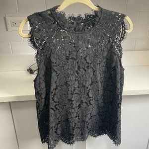 Generation Love Black Lace Top - Medium